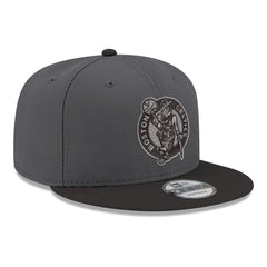 Boston Celtics Logo 2-Tone 9FIFTY Snapback Hat Gray/Black