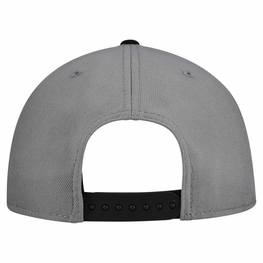 Chicago Bulls Core Logo Storm Gray Two-Tone 9FIFTY Snapback Hat Gray