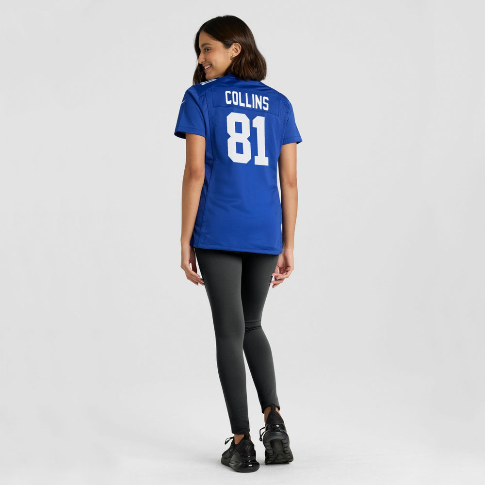 Beaux Collins New York Giants Women's Team Game Jersey Royal