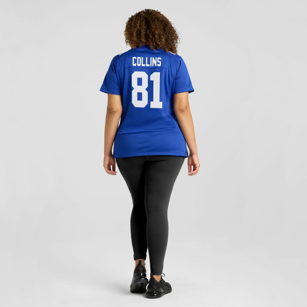 Beaux Collins New York Giants Women's Team Game Jersey Royal