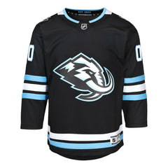 NHL,Custom Utah Mammoth Youth Home Premier Custom Jersey - Black
