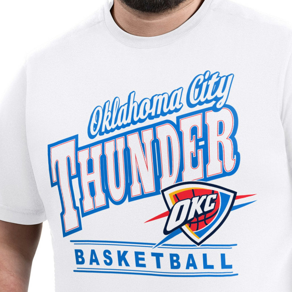 Oklahoma City Thunder G-III Sports by Carl Banks Adaptive Headliner T-Shirt White