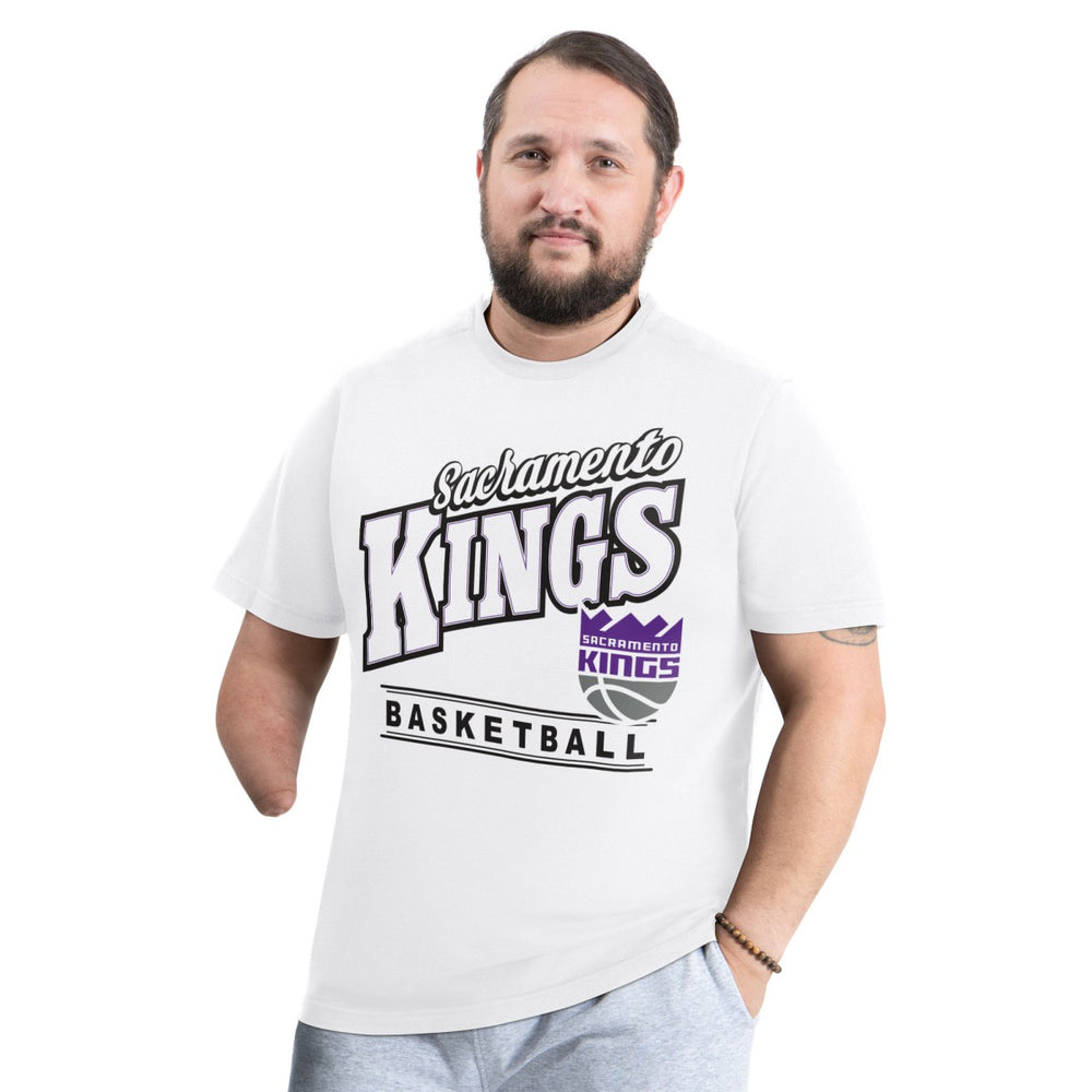 Sacramento Kings G-III Sports by Carl Banks Adaptive Headliner T-Shirt White