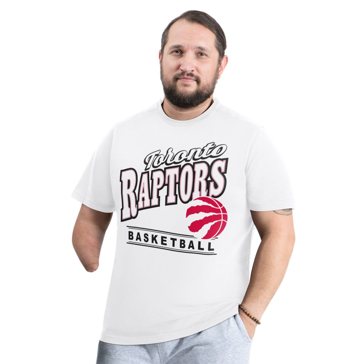 Toronto Raptors G-III Sports by Carl Banks Adaptive Headliner T-Shirt White