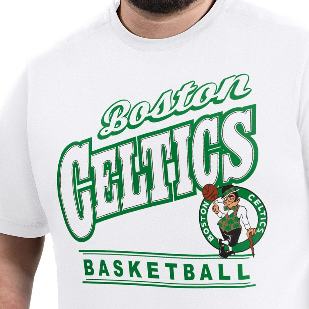 Boston Celtics G-III Sports by Carl Banks Adaptive Headliner T-Shirt White