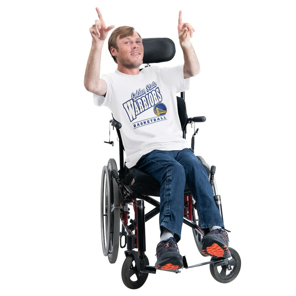 Golden State Warriors G-III Sports by Carl Banks Adaptive Headliner T-Shirt White