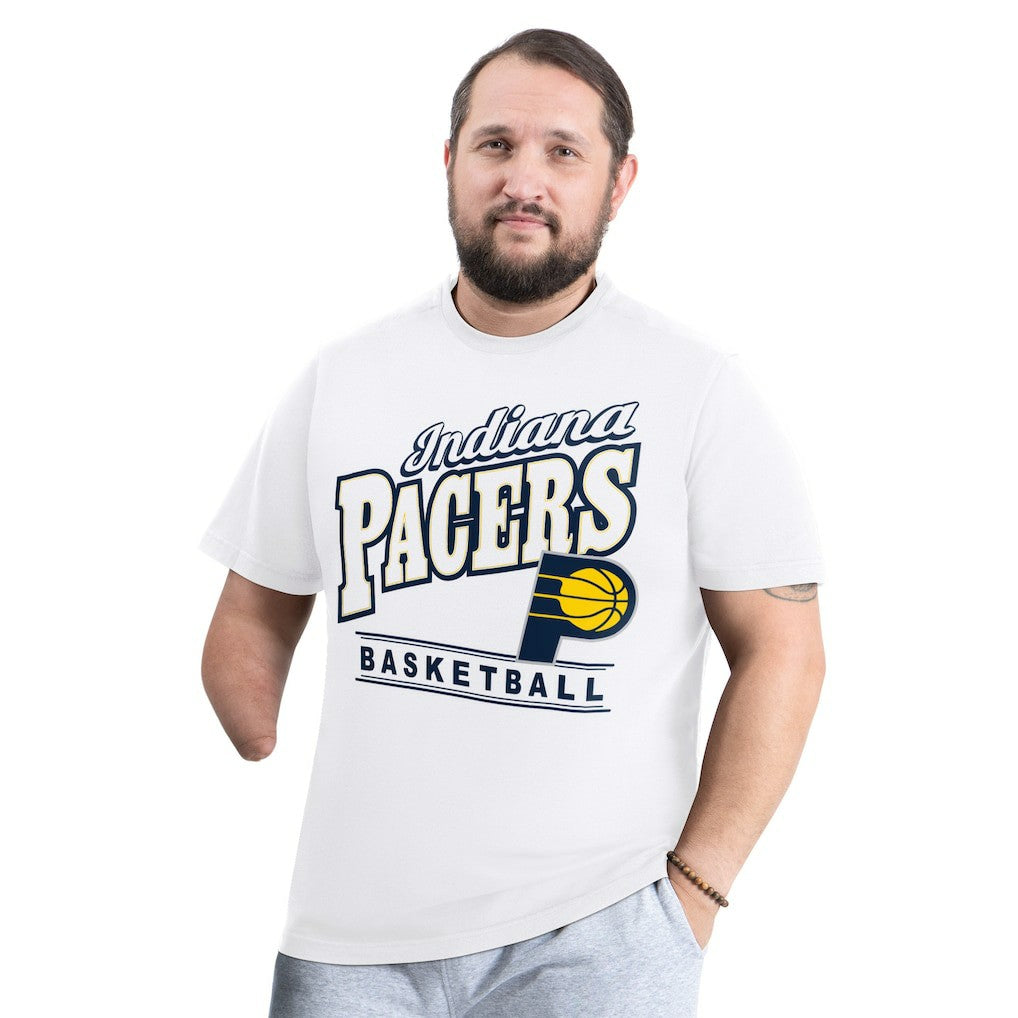 Indiana Pacers G-III Sports by Carl Banks Adaptive Headliner T-Shirt White