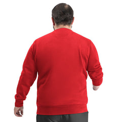 LA Clippers G-III Sports by Carl Banks Adaptive Headliner Fleece Crewneck Sweatshirt Red