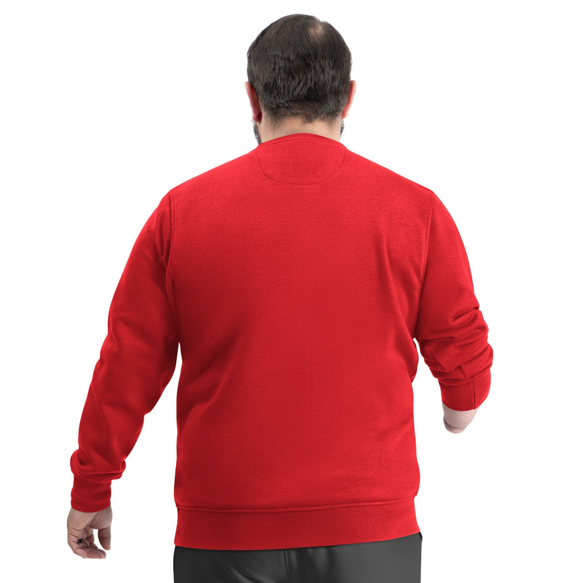 Portland Trail Blazers G-III Sports by Carl Banks Adaptive Headliner Fleece Crewneck Sweatshirt Red