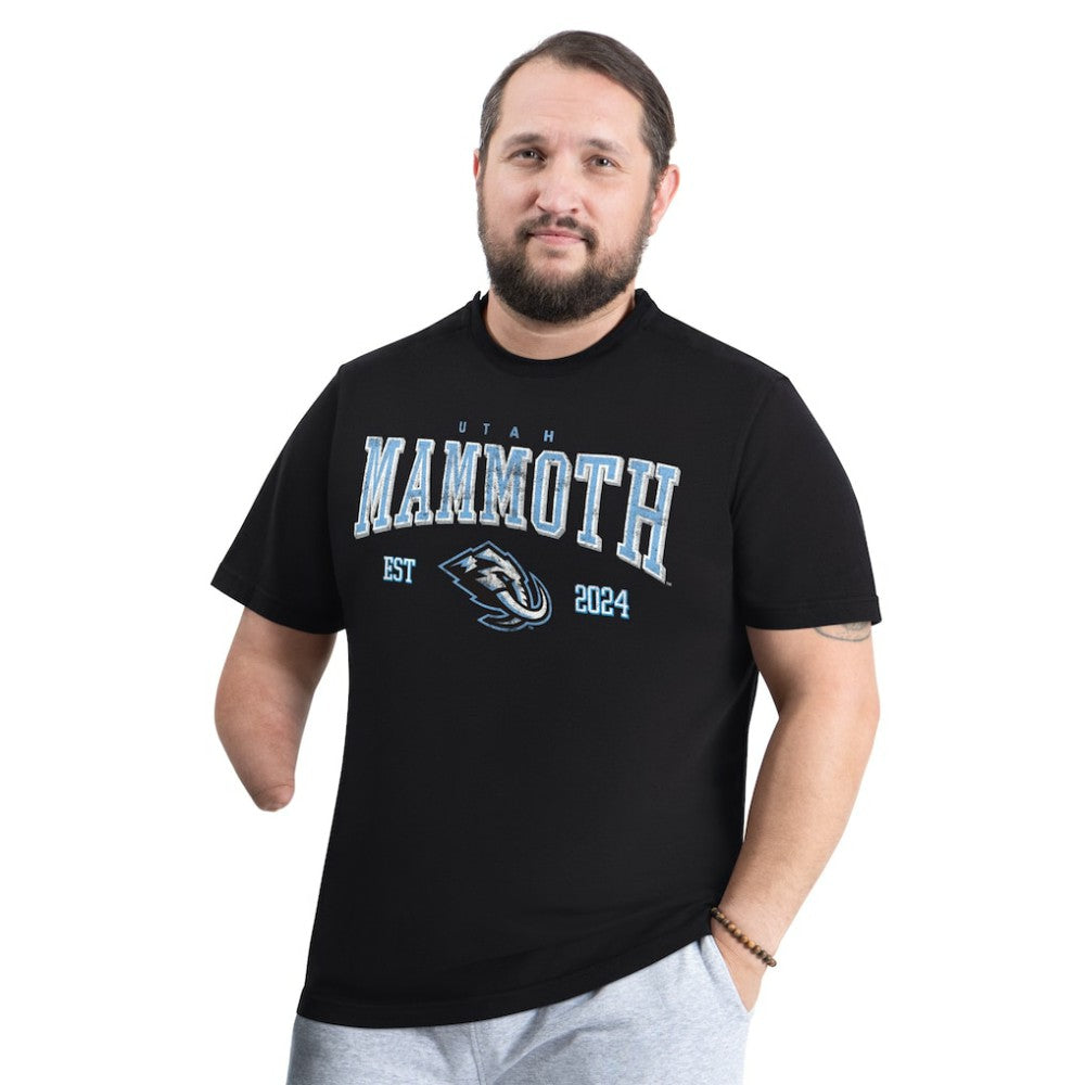 NHL Utah Mammoth G-III Sports by Carl Banks Adaptive Classic Team Graphic T-Shirt - Black