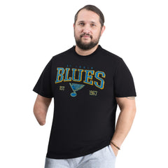 NHL St. Louis Blues G-III Sports by Carl Banks Adaptive Classic Team Graphic T-Shirt - Black