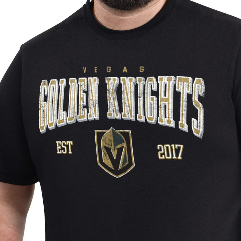 NHL Vegas Golden Knights G-III Sports by Carl Banks Adaptive Classic Team Graphic T-Shirt - Black