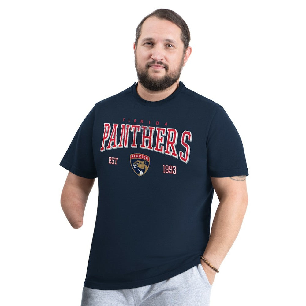 NHL Florida Panthers G-III Sports by Carl Banks Adaptive Classic Team Graphic T-Shirt - Navy