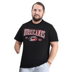 NHL Carolina Hurricanes G-III Sports by Carl Banks Adaptive Classic Team Graphic T-Shirt - Black
