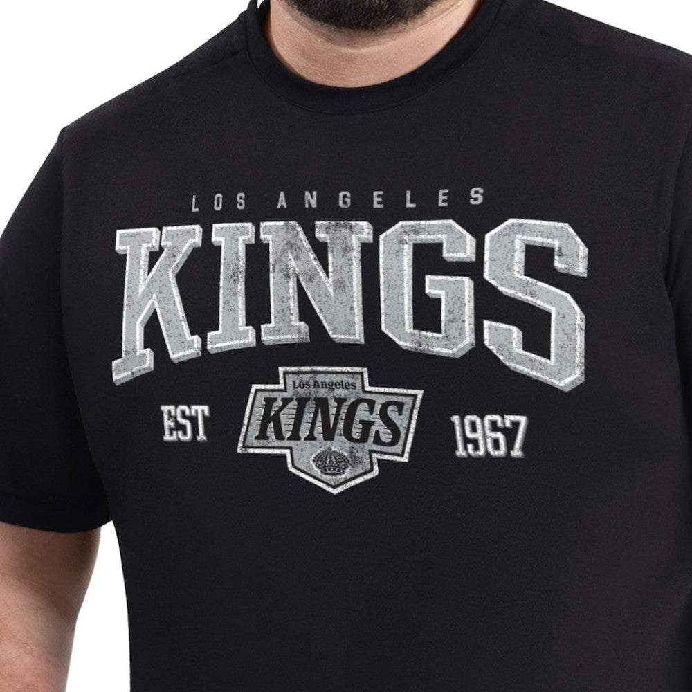 NHL Los Angeles Kings G-III Sports by Carl Banks Adaptive Classic Team Graphic T-Shirt - Black