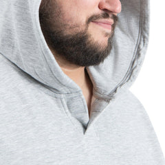 NHL Philadelphia Flyers G-III Sports by Carl Banks Adaptive Classic Team Spirit Fleece Hoodie - Gray