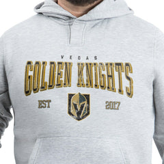 NHL Vegas Golden Knights G-III Sports by Carl Banks Adaptive Classic Team Spirit Fleece Hoodie - Gray