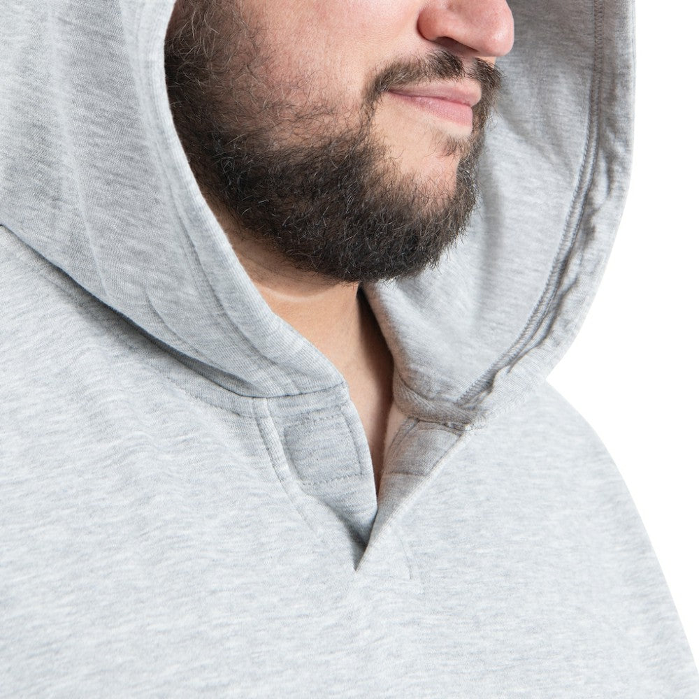 NHL St. Louis Blues G-III Sports by Carl Banks Adaptive Classic Team Spirit Fleece Hoodie - Gray