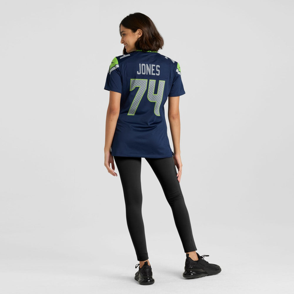 Josh Jones Seattle Seahawks Women's Team Game Jersey College Navy