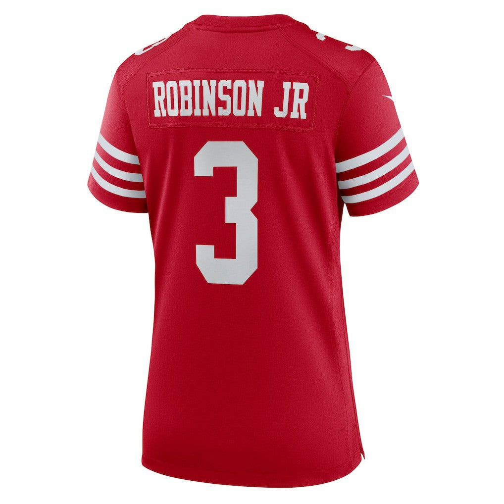 Brian Robinson Jr. San Francisco 49ers Women's Team Game Jersey Scarlet