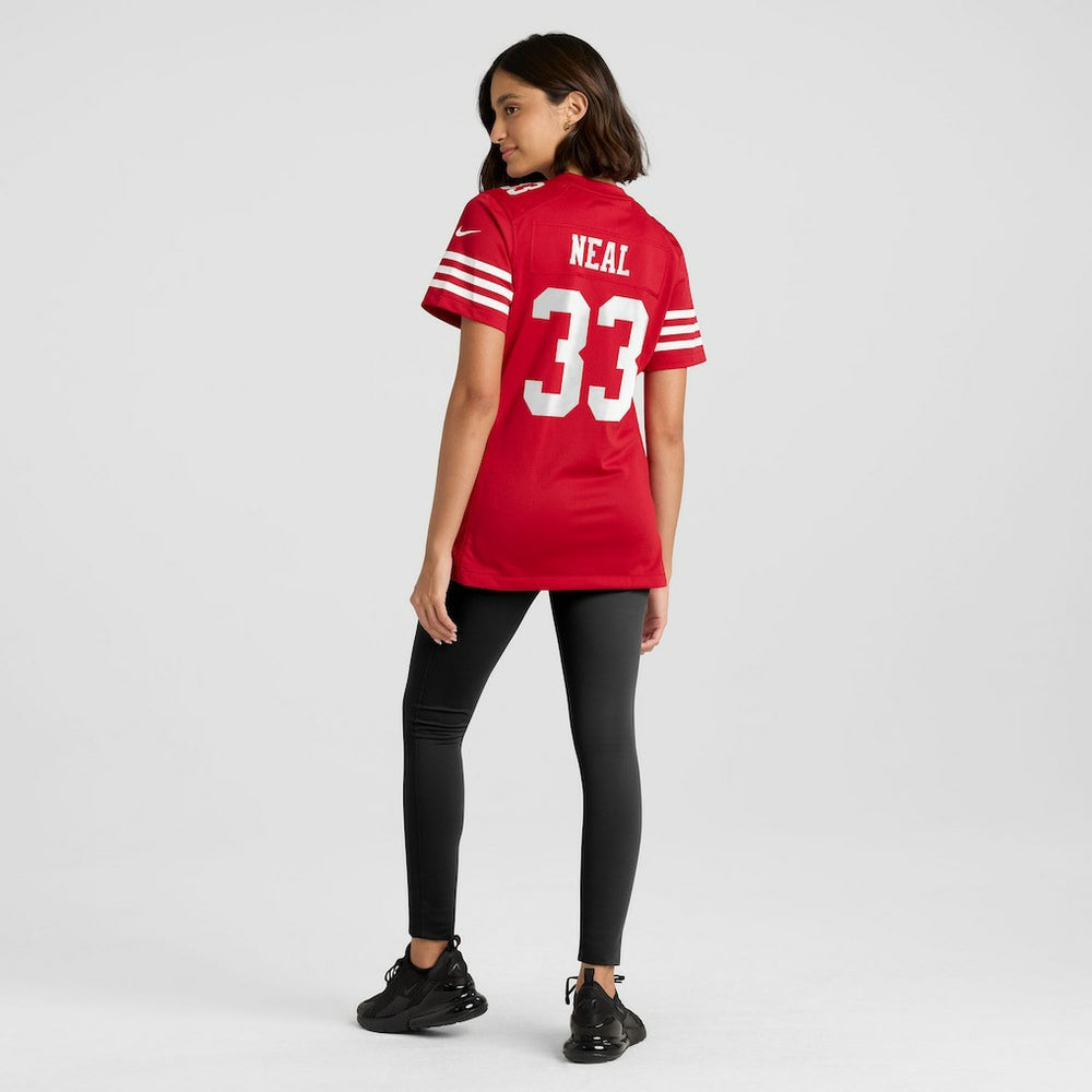 Siran Neal San Francisco 49ers Women's Team Game Jersey Scarlet