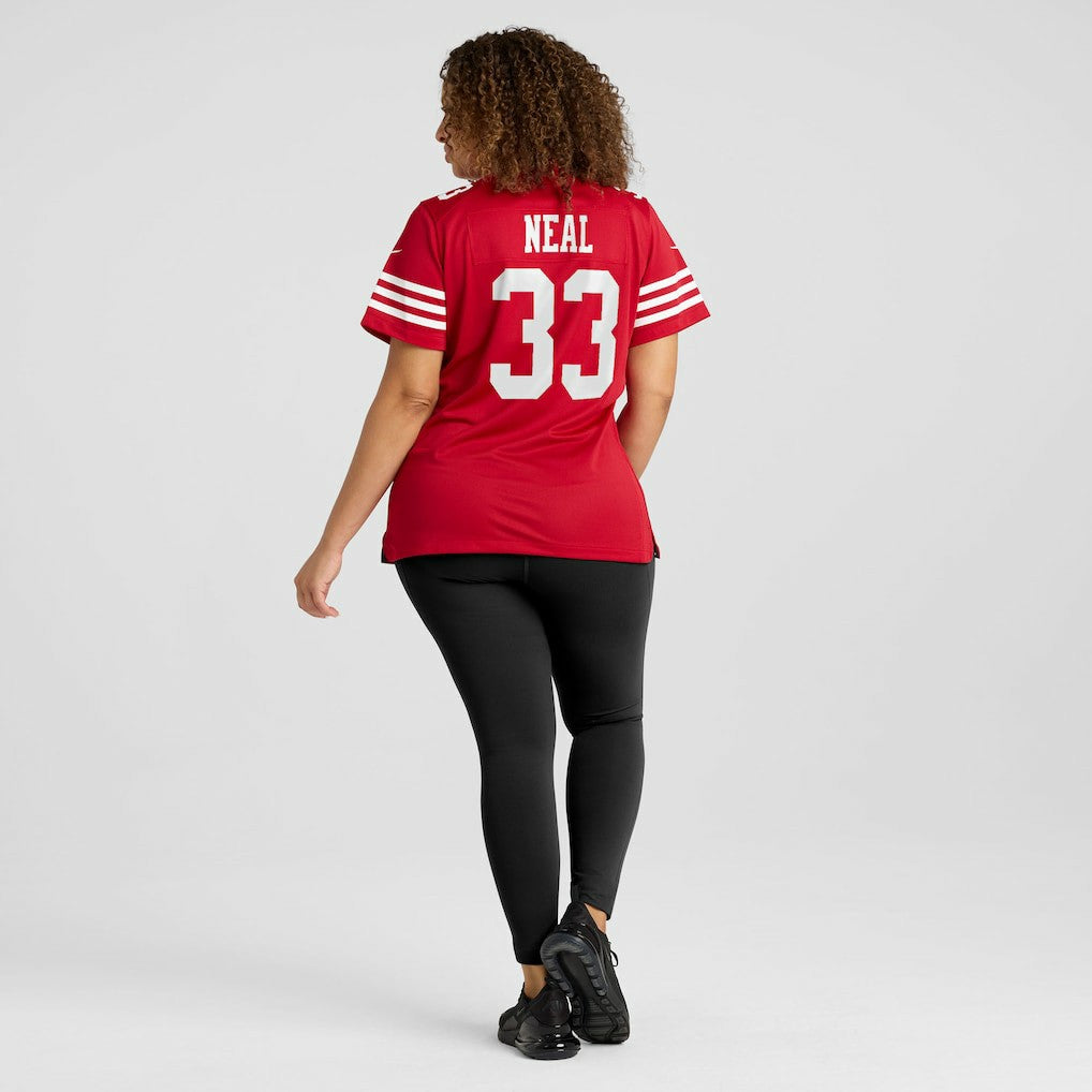 Siran Neal San Francisco 49ers Women's Team Game Jersey Scarlet
