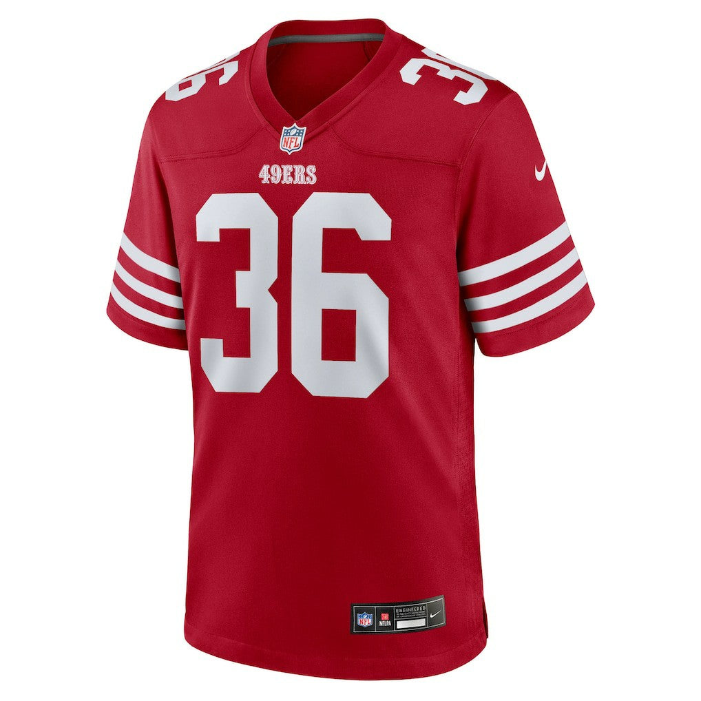 Marques Sigle San Francisco 49ers Team Game Jersey Scarlet