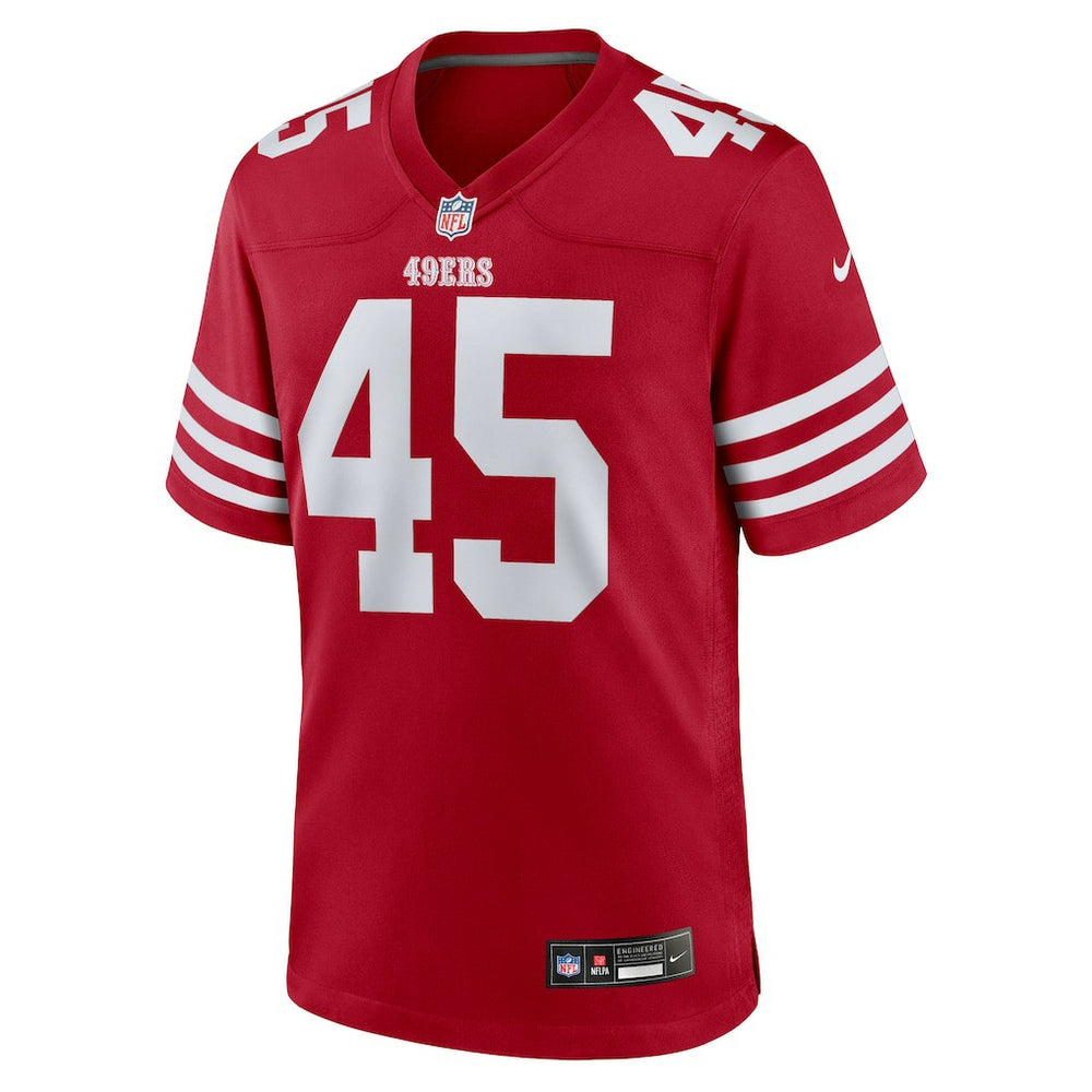 Nick Martin San Francisco 49ers Team Game Jersey Scarlet