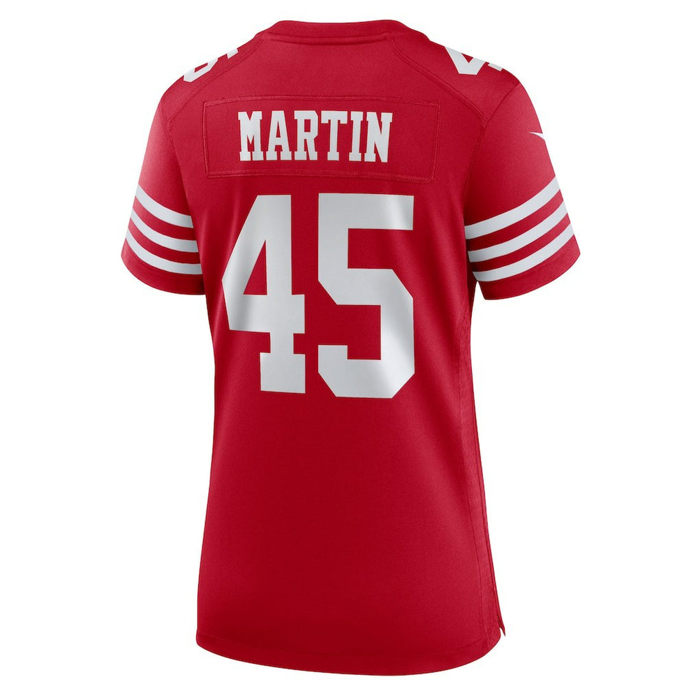 Nick Martin San Francisco 49ers Women's Team Game Jersey Scarlet