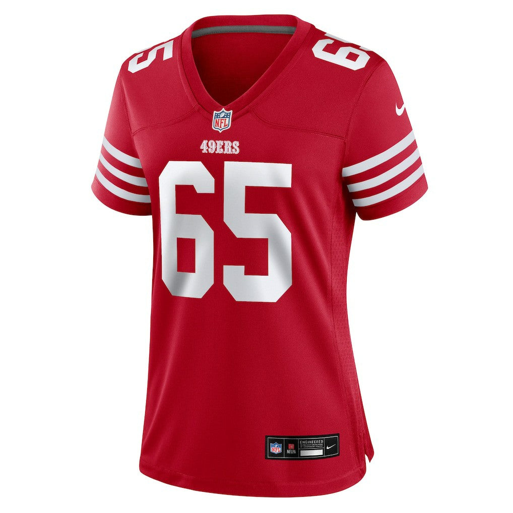 Drew Moss San Francisco 49ers Women's Team Game Jersey Scarlet