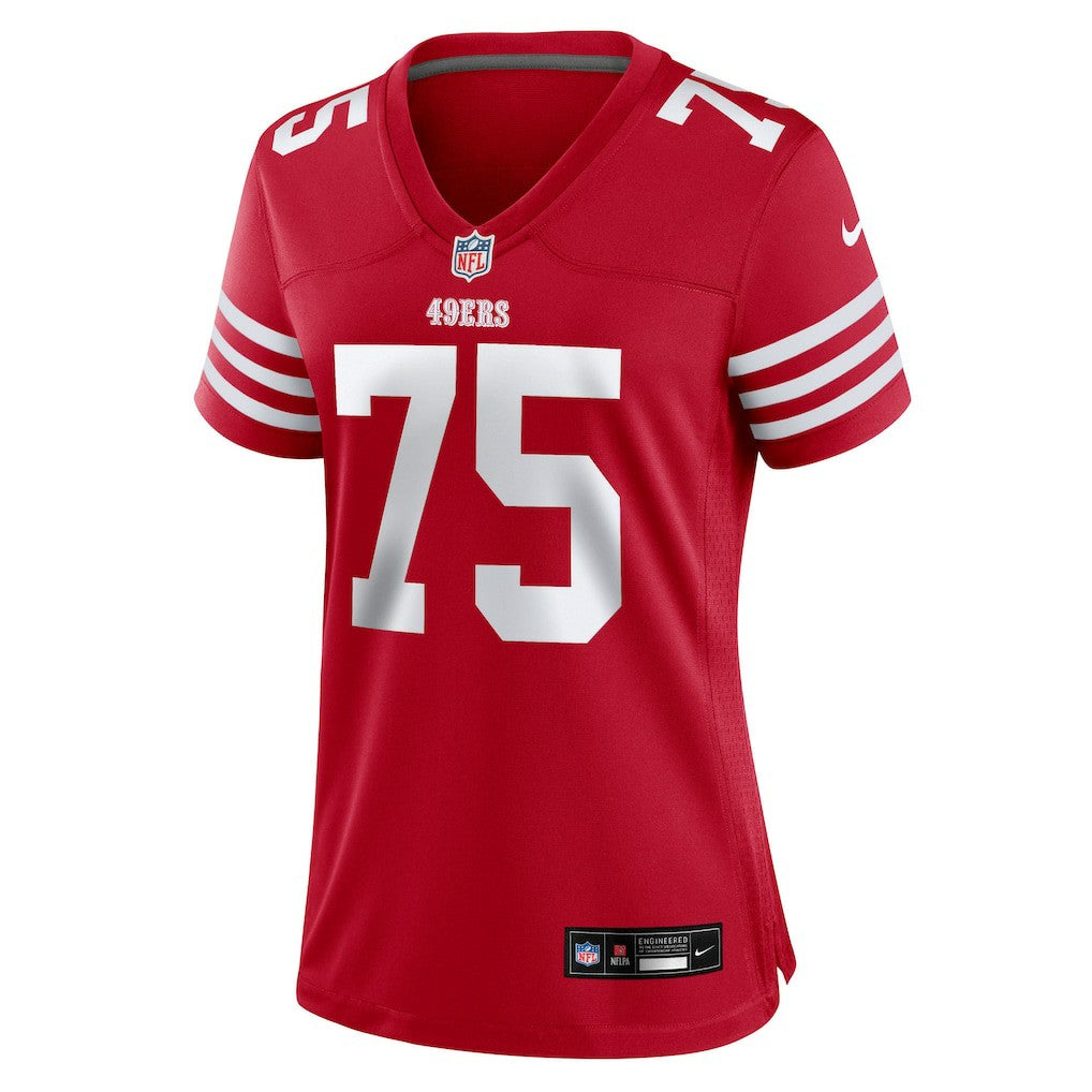Connor Colby San Francisco 49ers Women's Team Game Jersey Scarlet