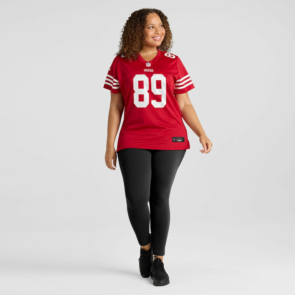 Luke Farrell San Francisco 49ers Women's Team Game Jersey Scarlet