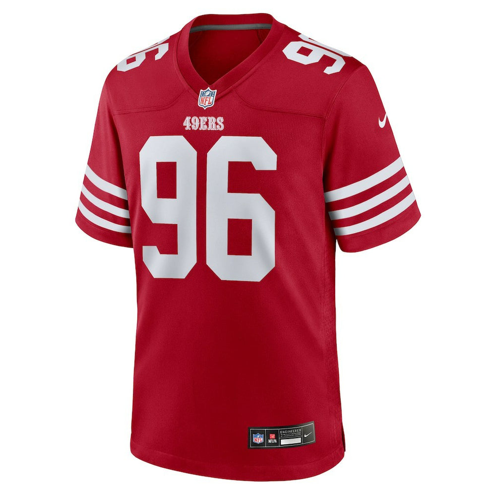 Jordan Jefferson San Francisco 49ers Team Game Jersey Scarlet