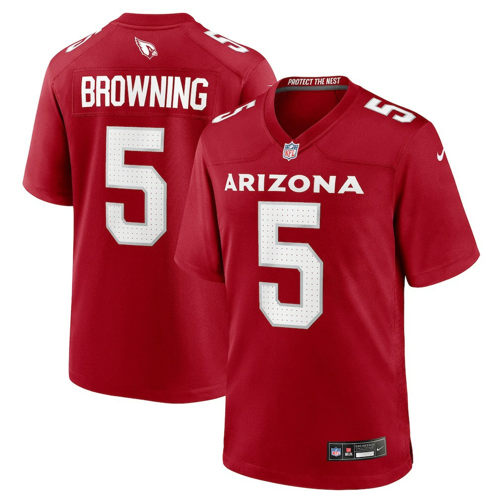 Baron Browning Arizona Cardinals Team Game Jersey Cardinal