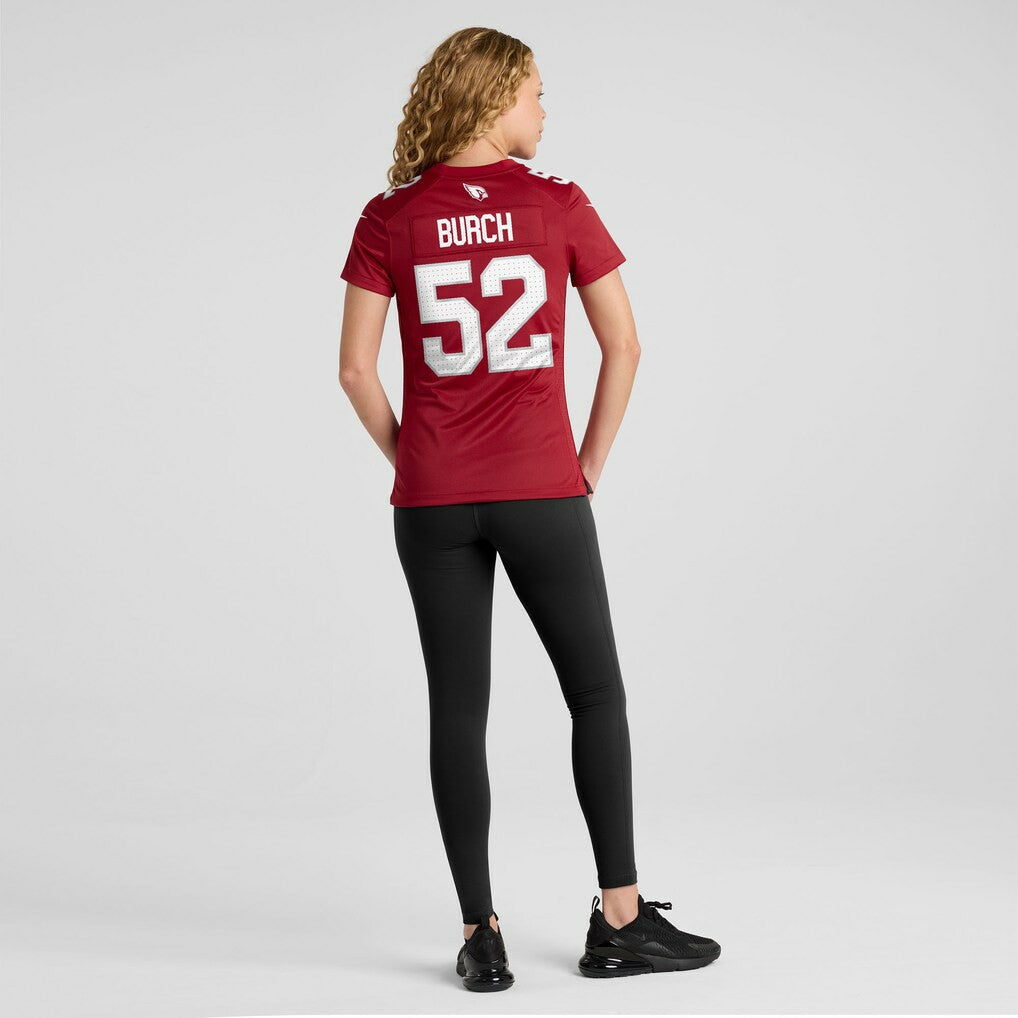 Jordan Burch Arizona Cardinals Women's Team Game Jersey Cardinal