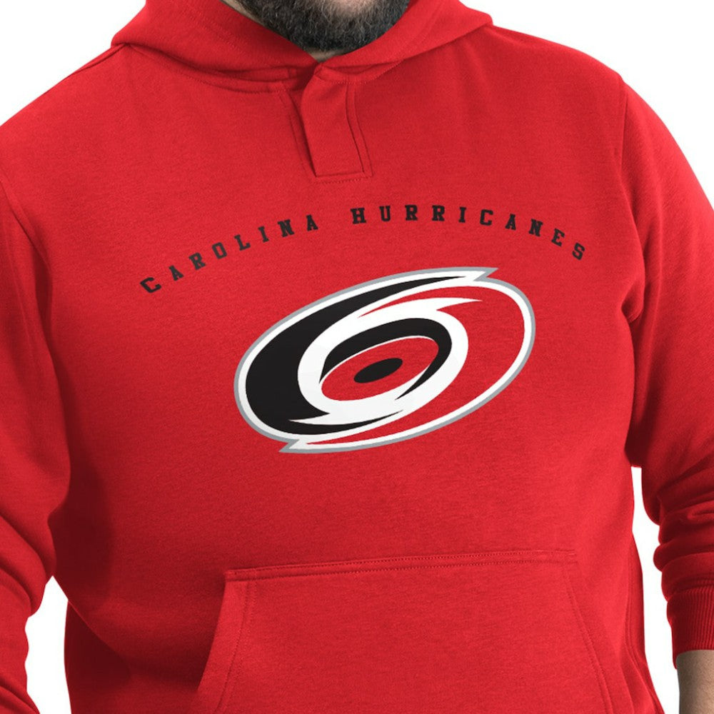 NHL Carolina Hurricanes G-III Sports by Carl Banks Adaptive Classic Team Arc Fleece Hoodie - Red