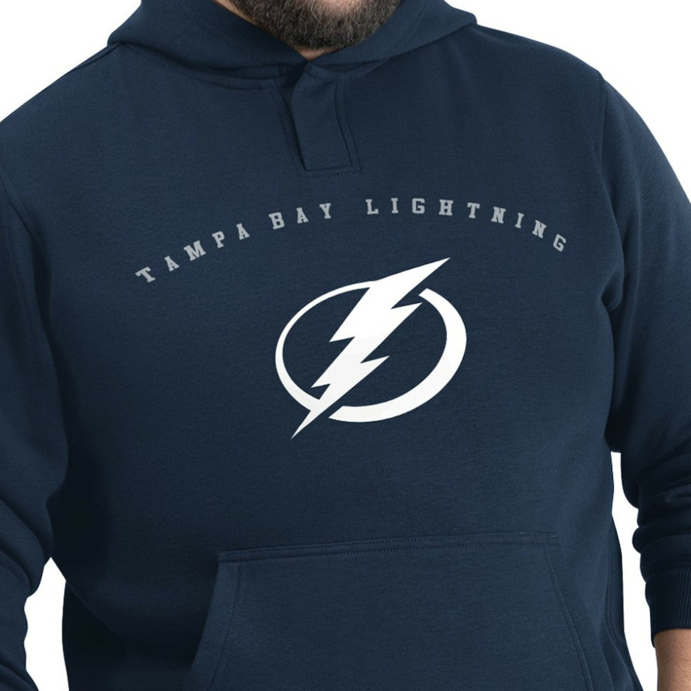 NHL Tampa Bay Lightning G-III Sports by Carl Banks Adaptive Classic Team Arc Fleece Hoodie - Navy