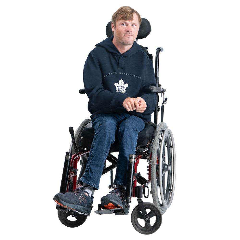 NHL Toronto Maple Leafs G-III Sports by Carl Banks Adaptive Classic Team Arc Fleece Hoodie - Navy