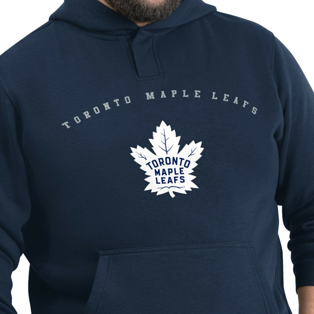 NHL Toronto Maple Leafs G-III Sports by Carl Banks Adaptive Classic Team Arc Fleece Hoodie - Navy