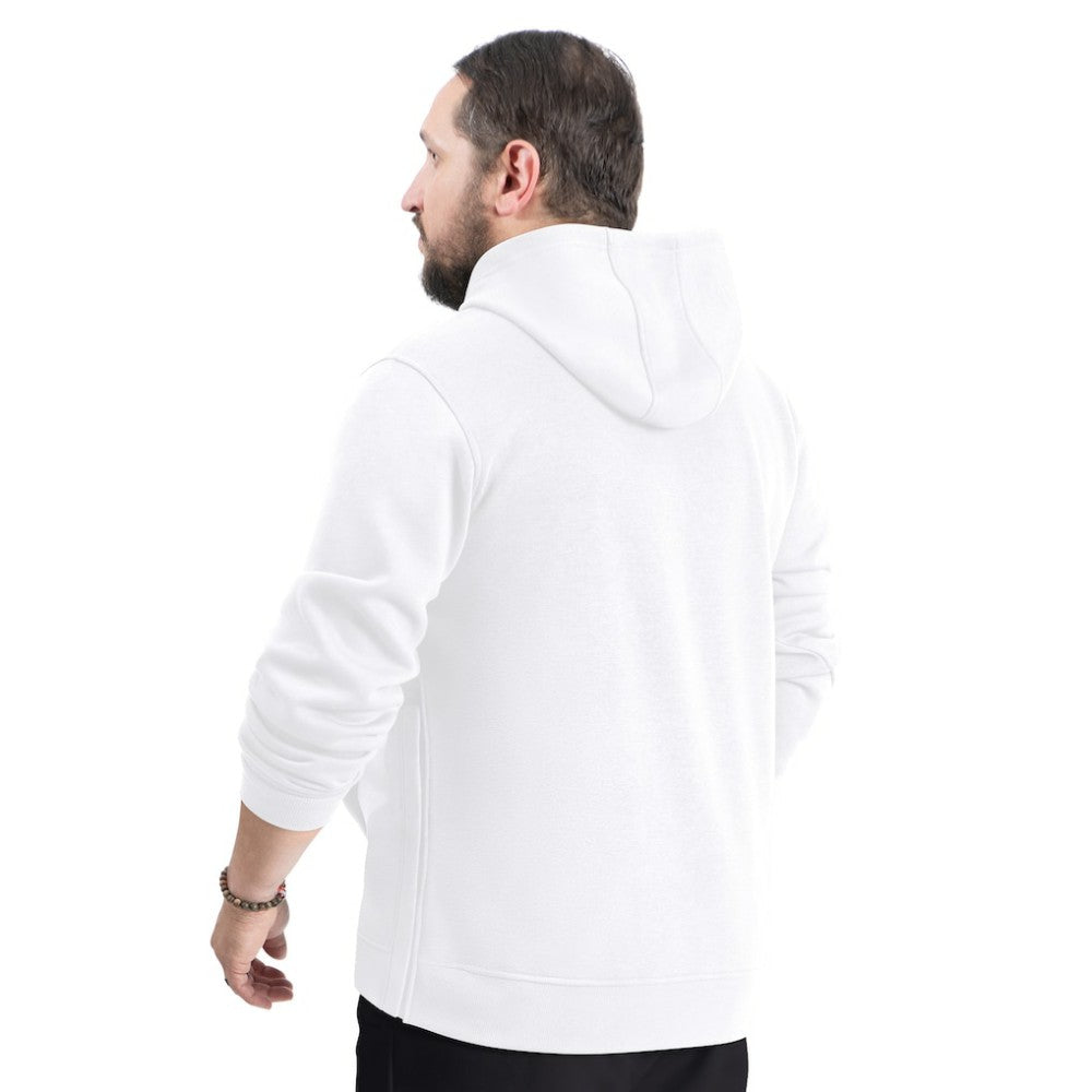 NHL Buffalo Sabres G-III Sports by Carl Banks Adaptive Classic Team Arc Fleece Hoodie - White