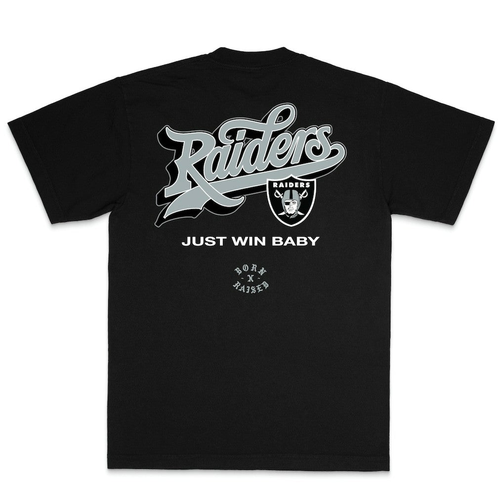 Las Vegas Raiders Born x Raised Unisex Pro Script T-Shirt Black
