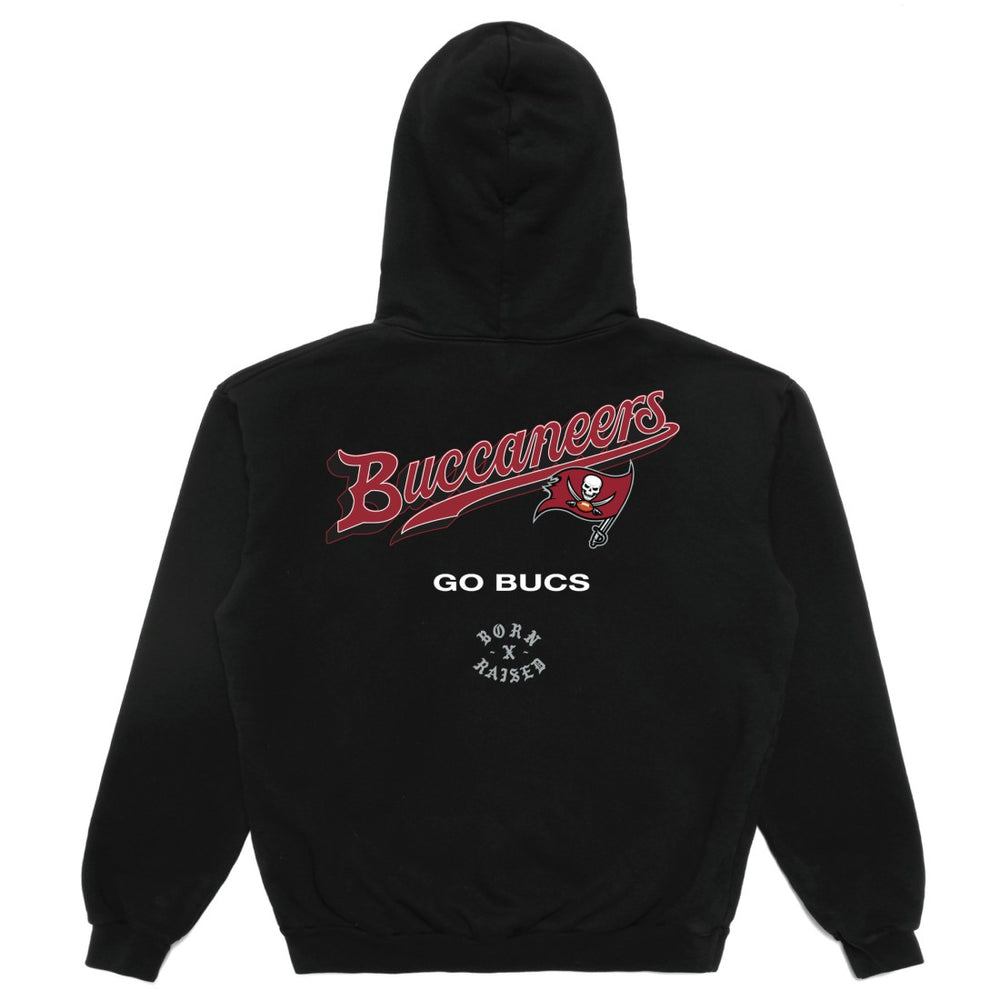 Tampa Bay Buccaneers Born x Raised Unisex Pro Script Hoodie Black