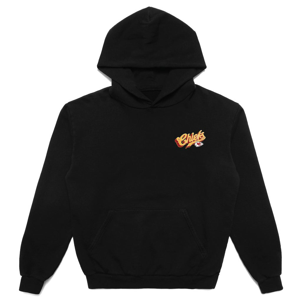 Kansas City Chiefs Born x Raised Unisex Pro Script Hoodie Black