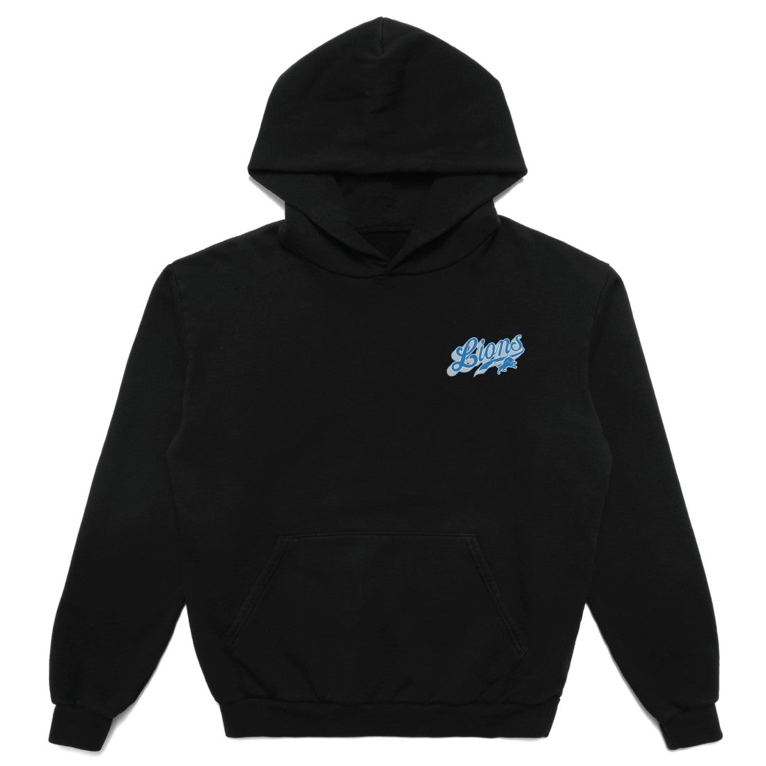 Detroit Lions Born x Raised Unisex Pro Script Hoodie Black