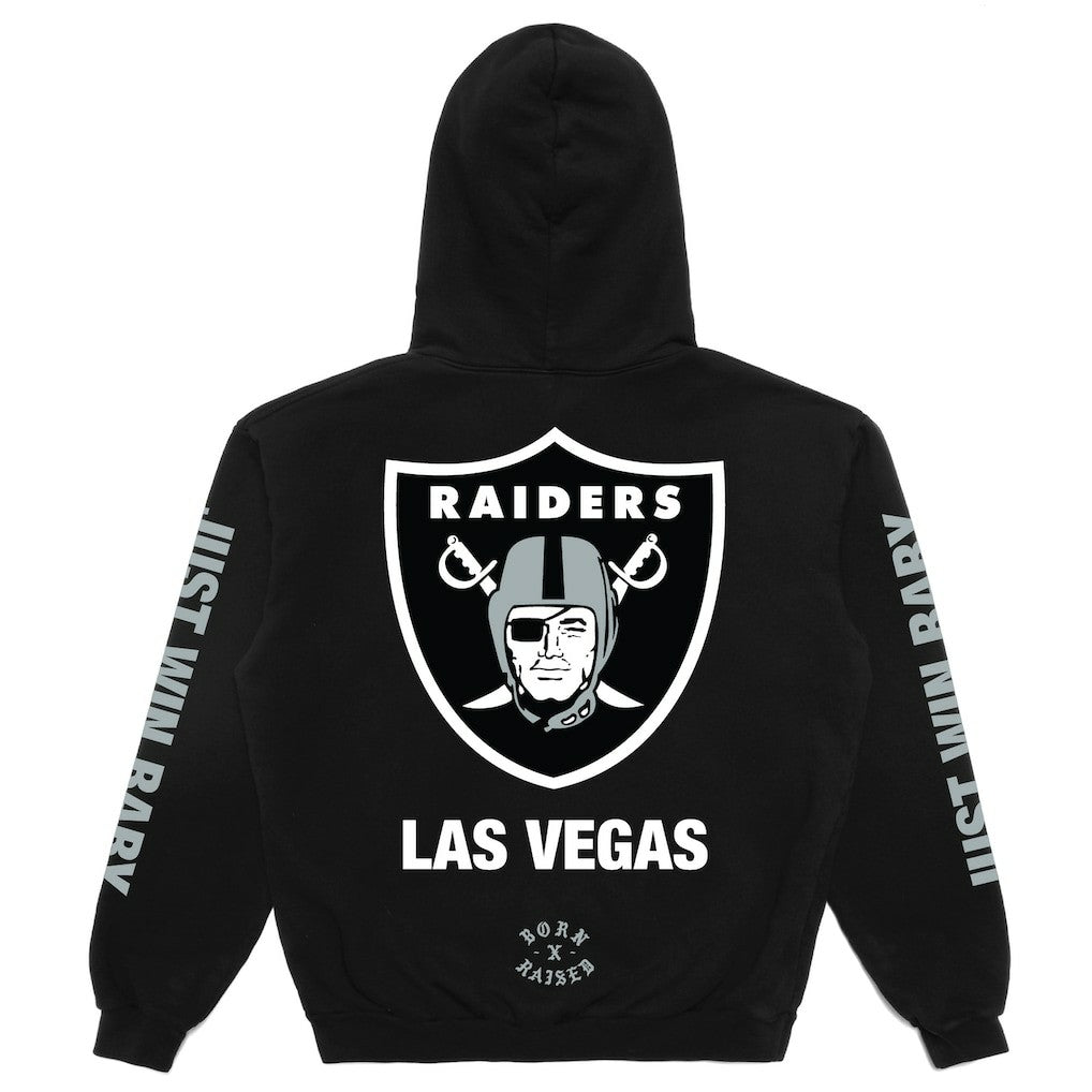 Las Vegas Raiders Born x Raised Unisex Classic Hoodie Black