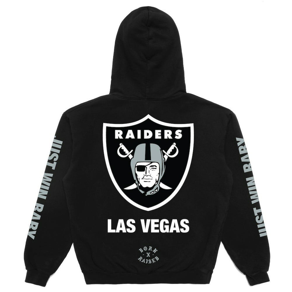 Las Vegas Raiders Born x Raised Unisex Classic Hoodie Black