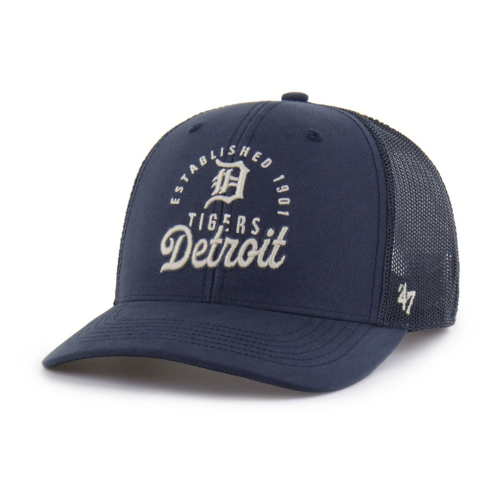 Detroit Tigers '47 Pitstop Trucker Adjustable Hat - Navy Hats