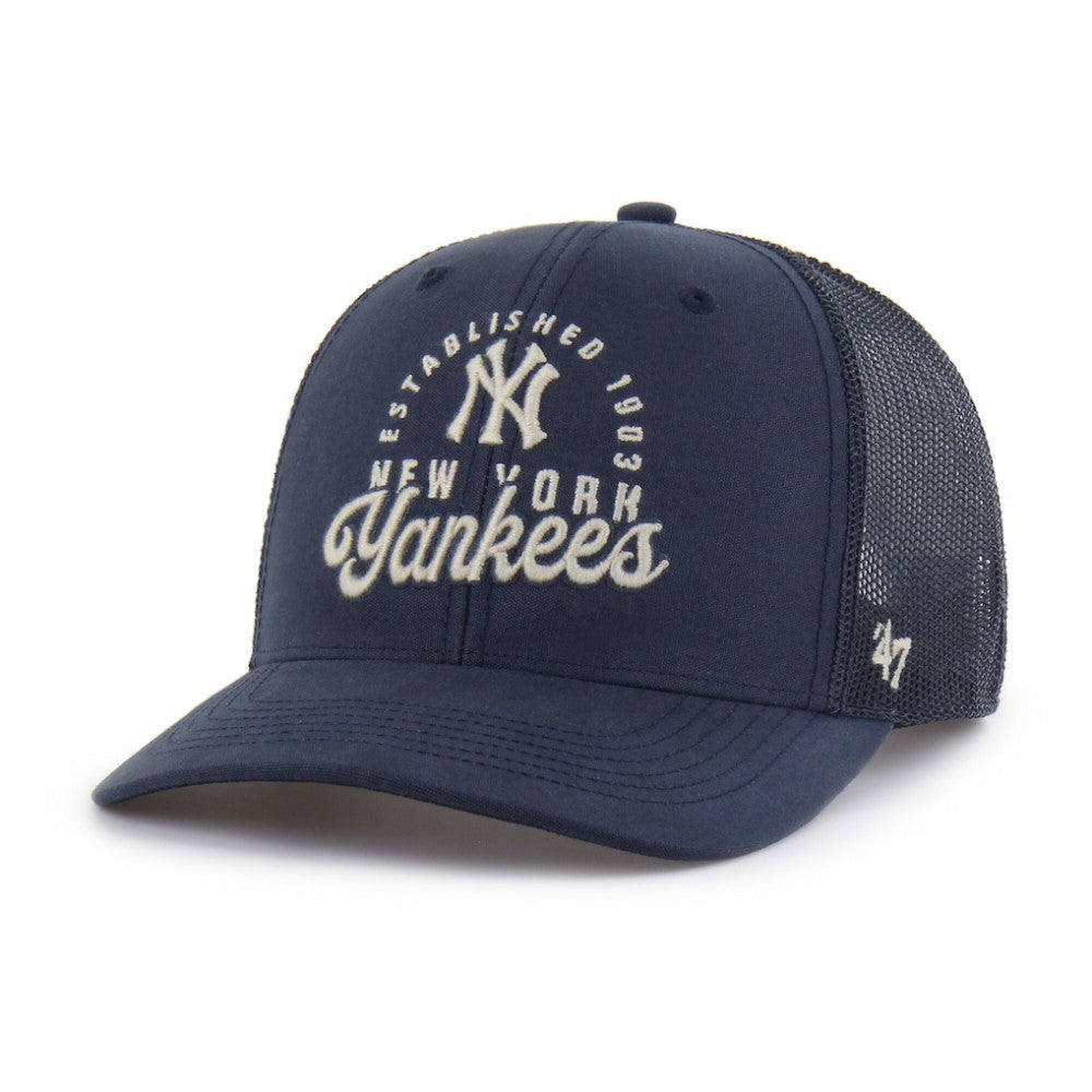 New York Yankees '47 Pitstop Trucker Adjustable Hat - Navy Hats