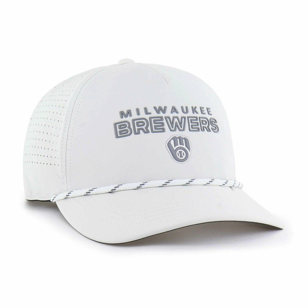 Milwaukee Brewers '47 Forward Vault Hitch Adjustable Hat - White Hats