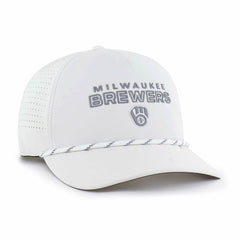 Milwaukee Brewers '47 Forward Vault Hitch Adjustable Hat - White Hats